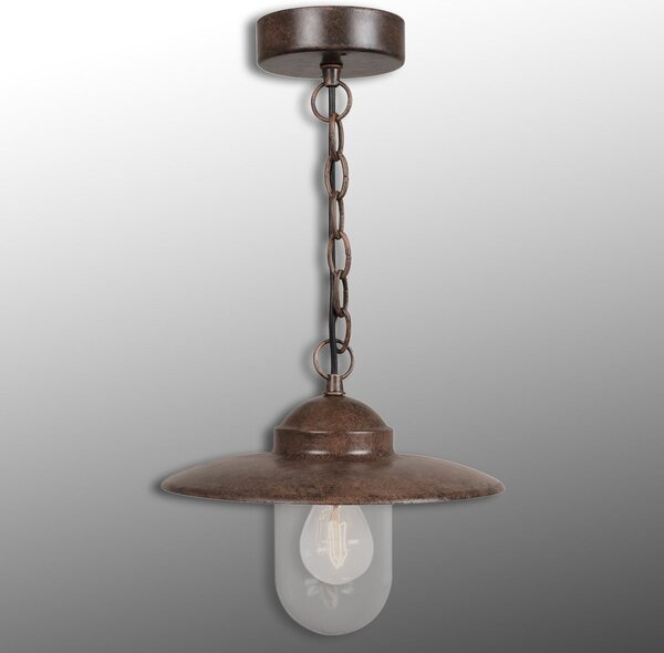 Zewnętrzna Lampa Nordlux, LUXEMBOURG, brąz rdzawy, metal, morski