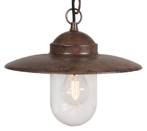 Zewnętrzna Lampa Nordlux, LUXEMBOURG, brąz rdzawy, metal, morski