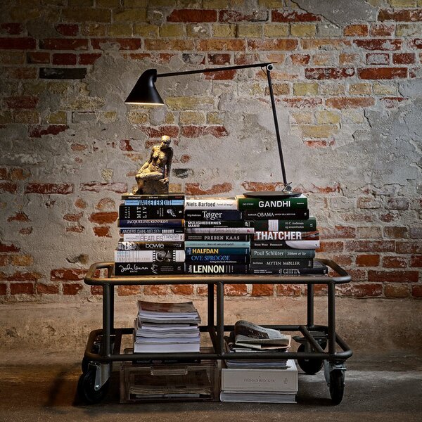 Lampa Stołowa Louis Poulsen, NJP, ściemnialny, czarny, salon, metal, design