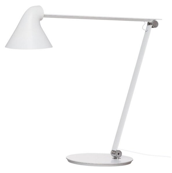 Lampa Stołowa Louis Poulsen, NJP, ściemnialny, biały, salon, metal, design