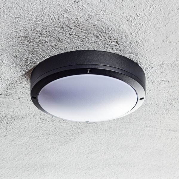 Zewnętrzna Lampa Nordlux, Desi, czarny, przedpokój, metal, nowoczesny