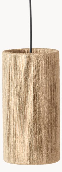 Lampa wisząca z juty RO, Ø 15 cm