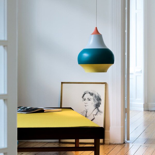 Lampa Wisząca Louis Poulsen, Cirque, ściemnialny, wielokolorowy, salon, metal, design