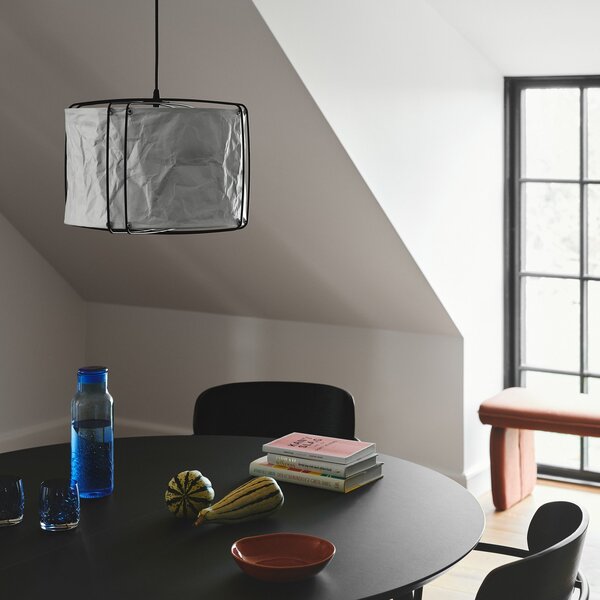 Lampa Wisząca Nordlux, Cardine 35, ściemnialny, biały, salon, papier | karton