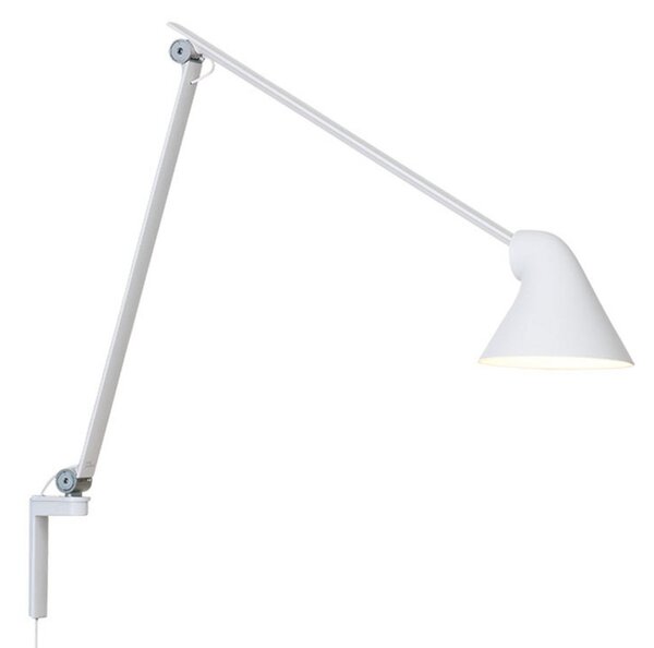 Lampa Ścienna Louis Poulsen, NJP, biały, salon, metal, design