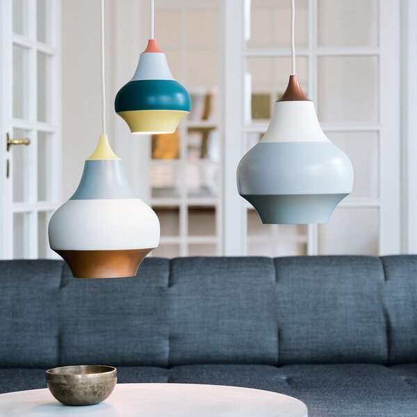 Lampa Wisząca Louis Poulsen, Cirque, ściemnialny, wielokolorowy, salon, metal, design