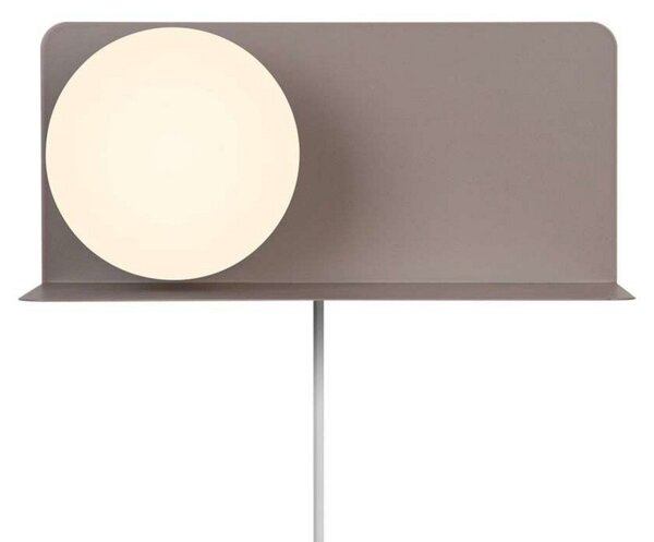Lampa Ścienna Nordlux, brąz rdzawy, salon, metal