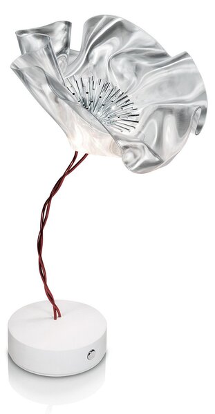 Lampa Stołowa Slamp, Lafleur, ściemnialny, transparentny, salon, tworzywo sztuczne, design