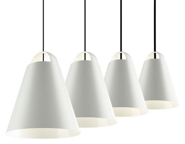 Lampa Wisząca Louis Poulsen, Above, ściemnialny, biały, salon, metal, design