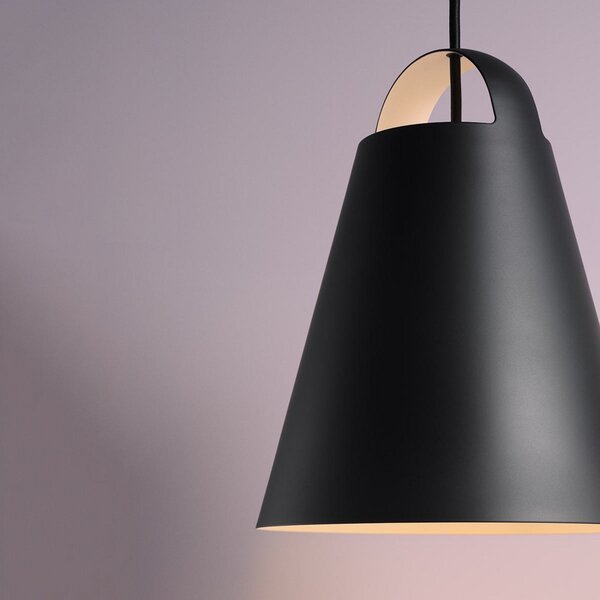 Lampa Wisząca Louis Poulsen, Above, ściemnialny, czarny, salon, metal, design