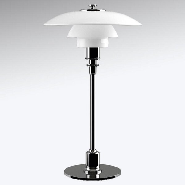 Lampa Stołowa Louis Poulsen, PH 2/1, biały, salon, metal, design