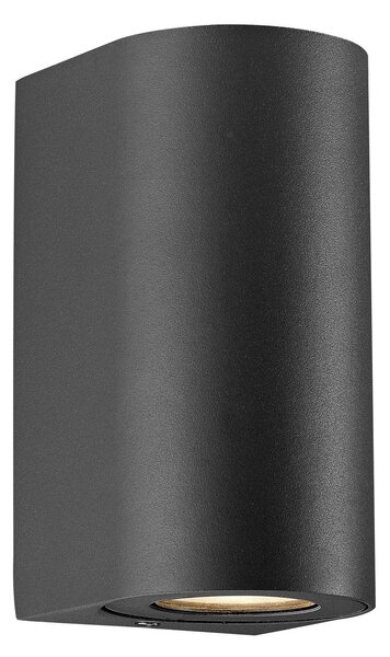 Zewnętrzna Lampa Nordlux, Canto Maxi 2, ściemnialny, czarny, metal, nowoczesny