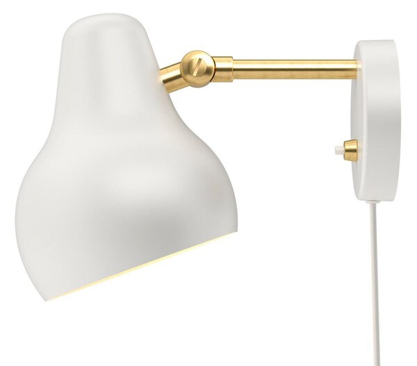 Lampa Ścienna Louis Poulsen, VL38, ściemnialny, biały, salon, metal, design