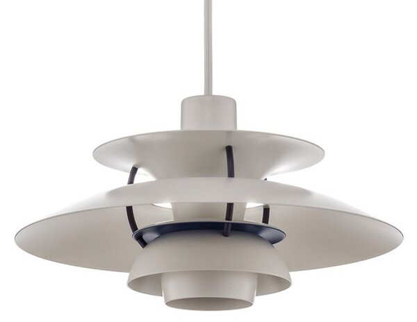 Lampa Wisząca Louis Poulsen, PH 5 300, ściemnialny, biały, salon, metal, design