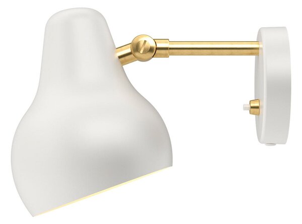 Lampa Ścienna Louis Poulsen, VL38, ściemnialny, biały, salon, metal, design