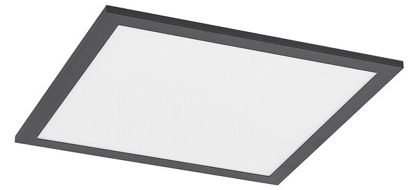Lampa Sufitowa Lindby, Nelios, czarny, kuchnia, tworzywo sztuczne, nowoczesny