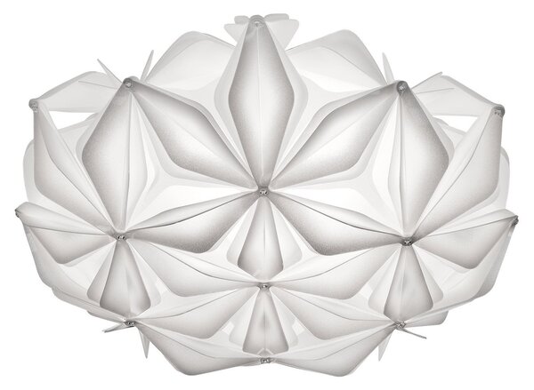 Lampa Sufitowa Slamp, La Vie M, ściemnialny, biały, salon, tworzywo sztuczne, design