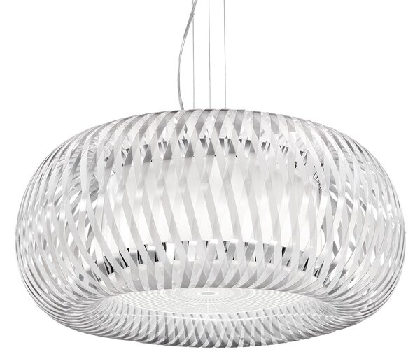 Lampa Wisząca Slamp, Kalatos, ściemnialny, transparentny, salon, tworzywo sztuczne, design