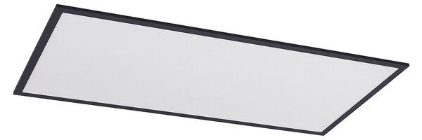Lampa Sufitowa Lindby, Nelios, czarny, kuchnia, tworzywo sztuczne, nowoczesny