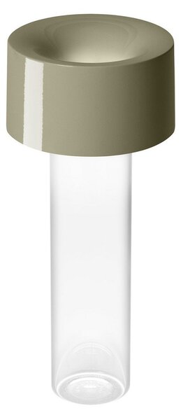 Lampa Stołowa Foscarini, Fleur, ściemnialny, zielony, salon, szkło, nowoczesny