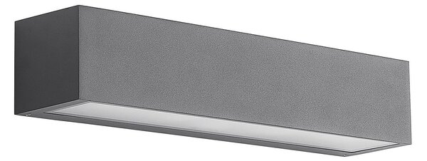 Zewnętrzna Lampa Arcchio, LengoE27, szary, balkon, aluminium, nowoczesny
