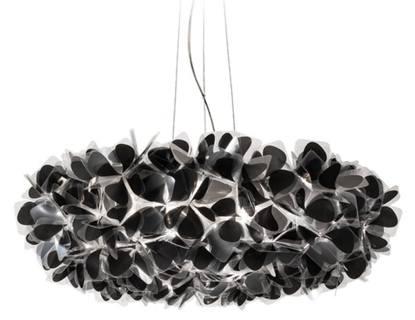 Lampa Wisząca Slamp, Clizia Mama Non Mama, ściemnialny, czarny, salon, tworzywo sztuczne, design