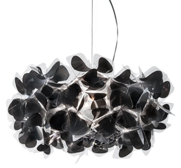 Lampa Wisząca Slamp, Clizia Mama Non Mama, ściemnialny, czarny, salon, tworzywo sztuczne, design