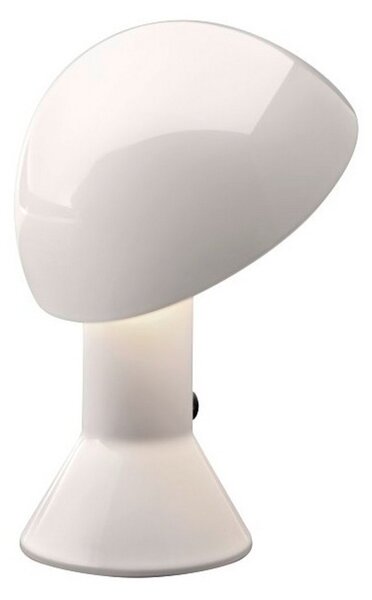 Lampa Stołowa Martinelli Luce, Elmetto, biały, salon, tworzywo sztuczne, design
