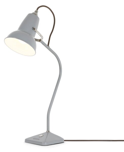 Lampa Stołowa Anglepoise, Original 1227 Mini Table, szary, gabinet | pracownia, metal, industrialny