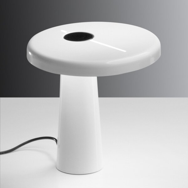 Lampa Stołowa Martinelli Luce, Hoop, biały, gabinet | pracownia, tworzywo sztuczne, design