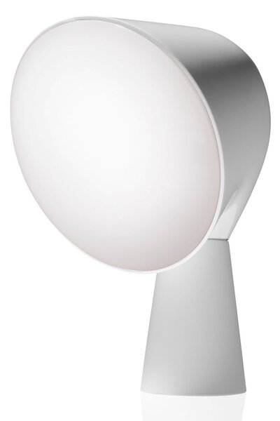 Lampa Stołowa Foscarini, Binic, biały, salon, tworzywo sztuczne, design
