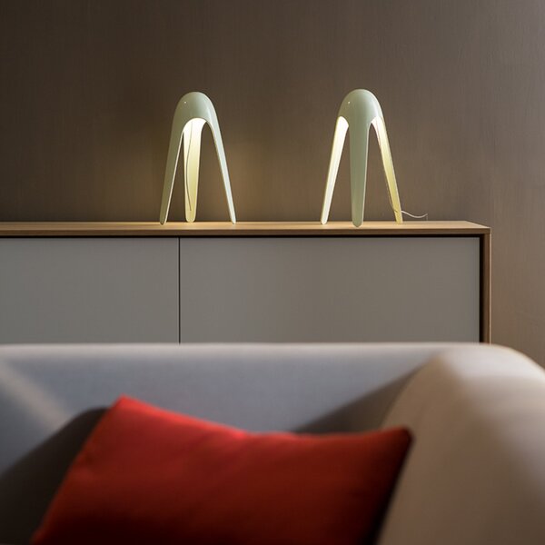 Lampa Stołowa Martinelli Luce, Cyborg, zielony, salon, metal, design