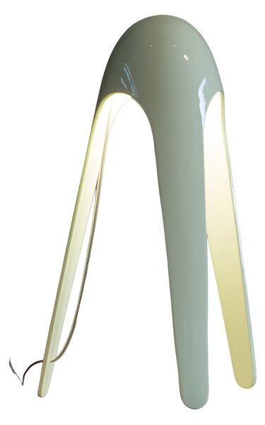 Lampa Stołowa Martinelli Luce, Cyborg, zielony, salon, metal, design