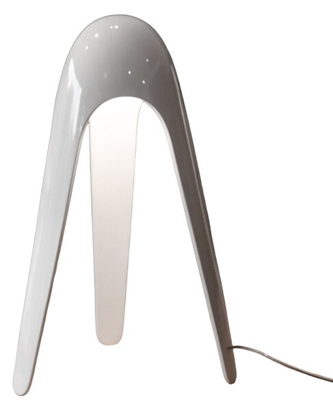 Lampa Stołowa Martinelli Luce, Cyborg, biały, salon, metal, design
