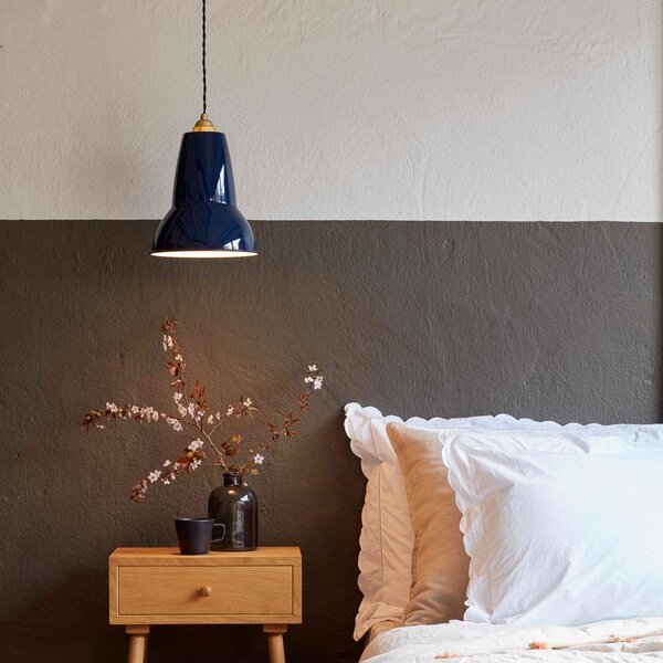 Lampa Wisząca Anglepoise, Original 1227 Brass Midi, ściemnialny, niebieski, salon, metal, design