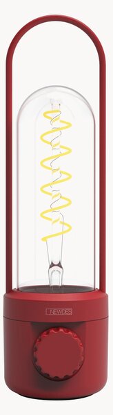 Zewnętrzna lampa stołowa LED Coil Red