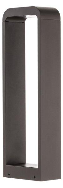 Zewnętrzna Lampa Lindby, Emima, czarny, taras, metal, nowoczesny