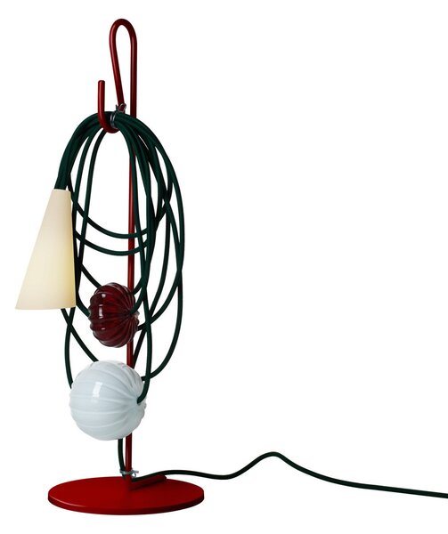 Lampa Stołowa Foscarini, Filo, wielokolorowy, salon, metal, design