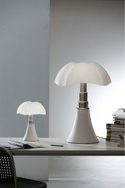 Lampa Stołowa Martinelli Luce, ściemnialny, brąz rdzawy, salon, metal