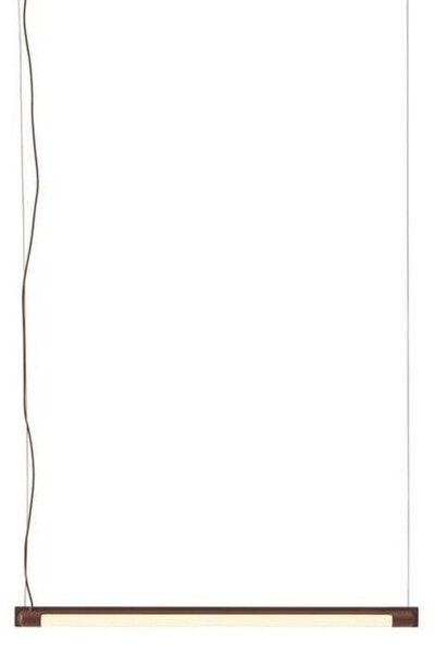 Lampa Wisząca Muuto, ściemnialny, czerwony, jadalnia, aluminium