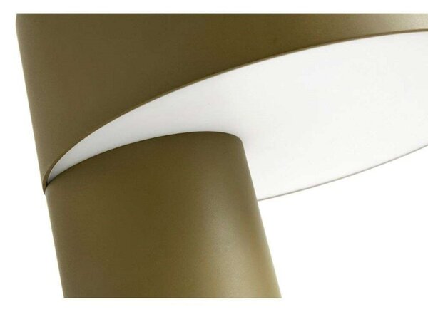 Lampa Stołowa HAY, ściemnialny, zielony, salon, aluminium