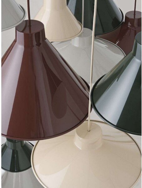Lampa Wisząca Muuto, zielony, jadalnia, metal, design