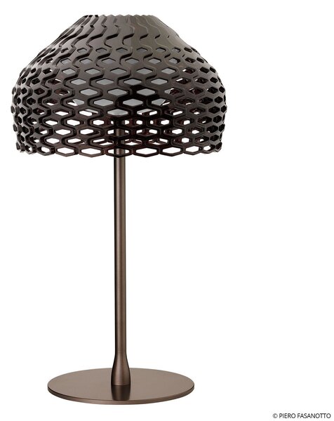 Lampa Stołowa FLOS, Tatou T, ściemnialny, brąz rdzawy, salon, metal, design
