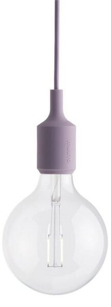 Lampa Wisząca Muuto, fioletowy, sypialnia, tworzywo sztuczne