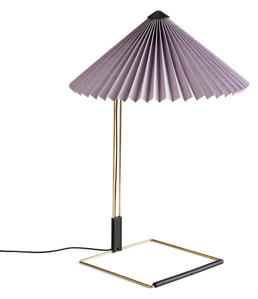 Lampa Stołowa HAY, Matin 380, ściemnialny, fioletowy, salon, metal, design