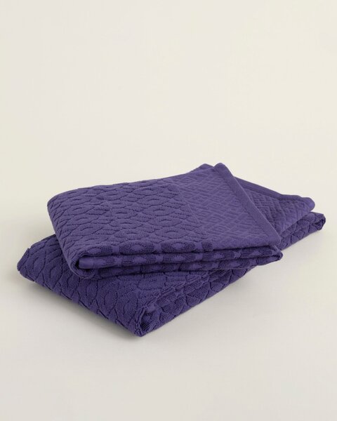 Ręcznik Lattice 70x140 cm deep violet