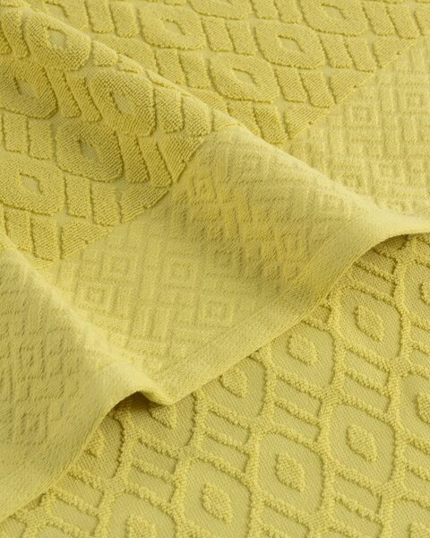 Ręcznik Lattice 70x140 cm sunny yellow