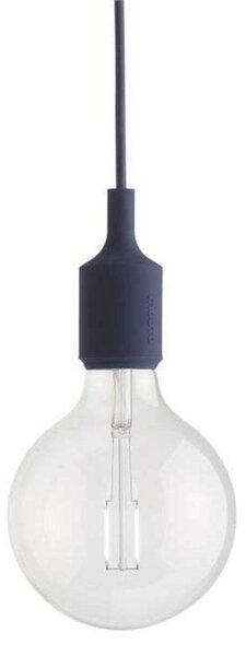 Lampa Wisząca Muuto, niebieski, sypialnia, tworzywo sztuczne