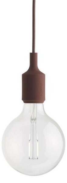Lampa Wisząca Muuto, czerwony, jadalnia, tworzywo sztuczne