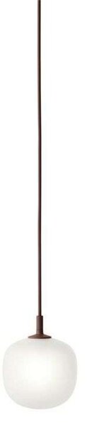 Lampa Wisząca Muuto, czerwony, salon, szkło